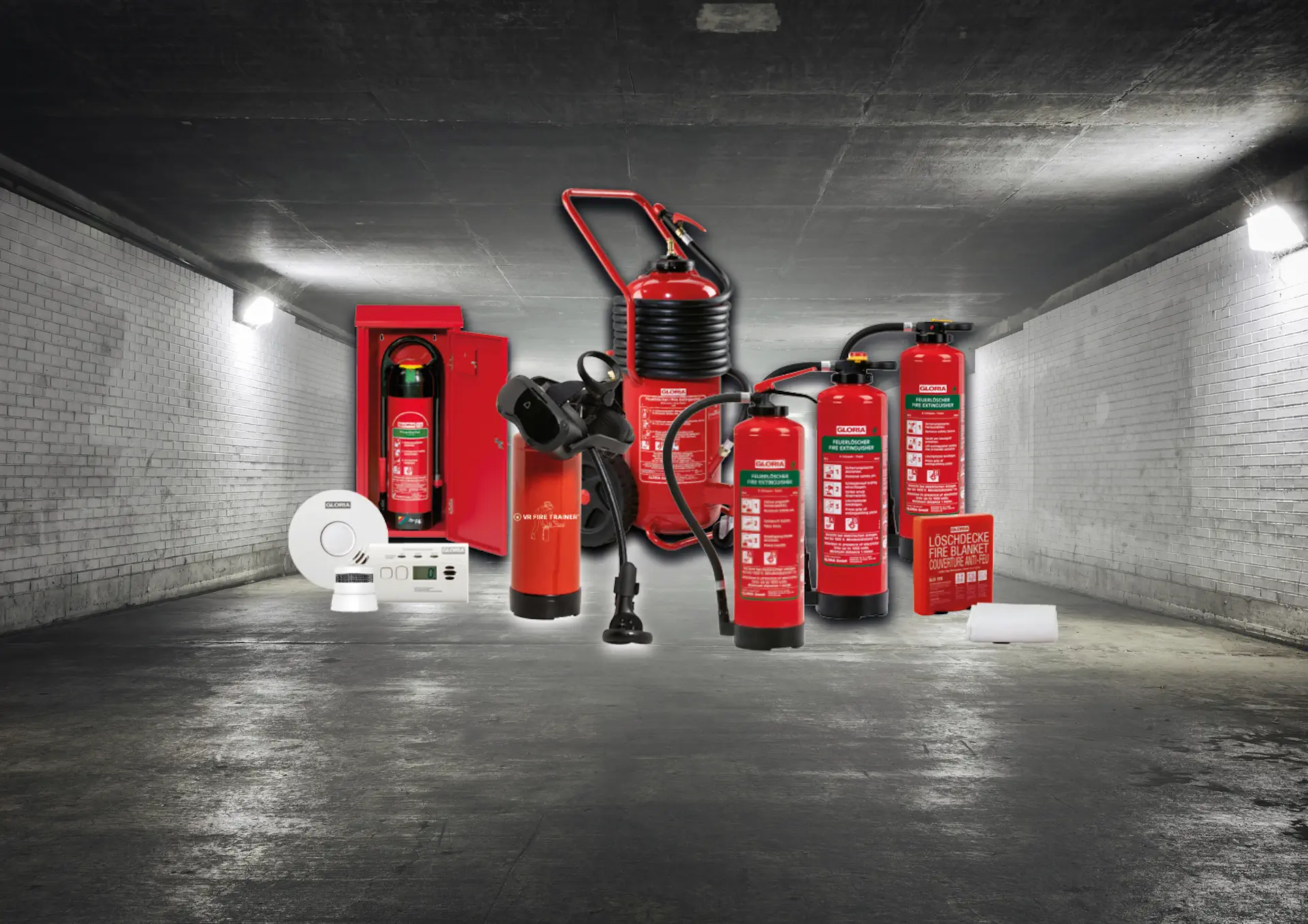 Feuerlöscher und Brandschutzprodukte